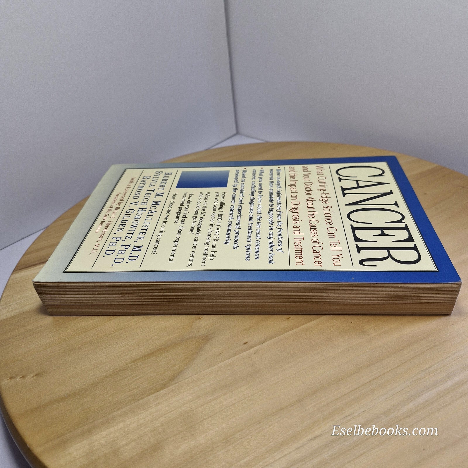 Cancer By Robert M. Mcallister, Sylvia Teich Horowitz, Raymond V. Gilden · 19...