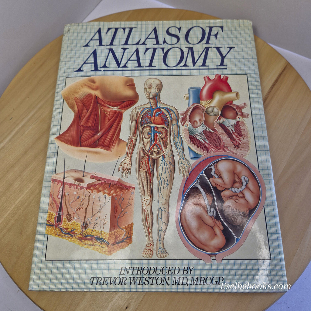 Textbooks: Anatomy Atlas (hardback) & Anatomy & physiology (paperback)