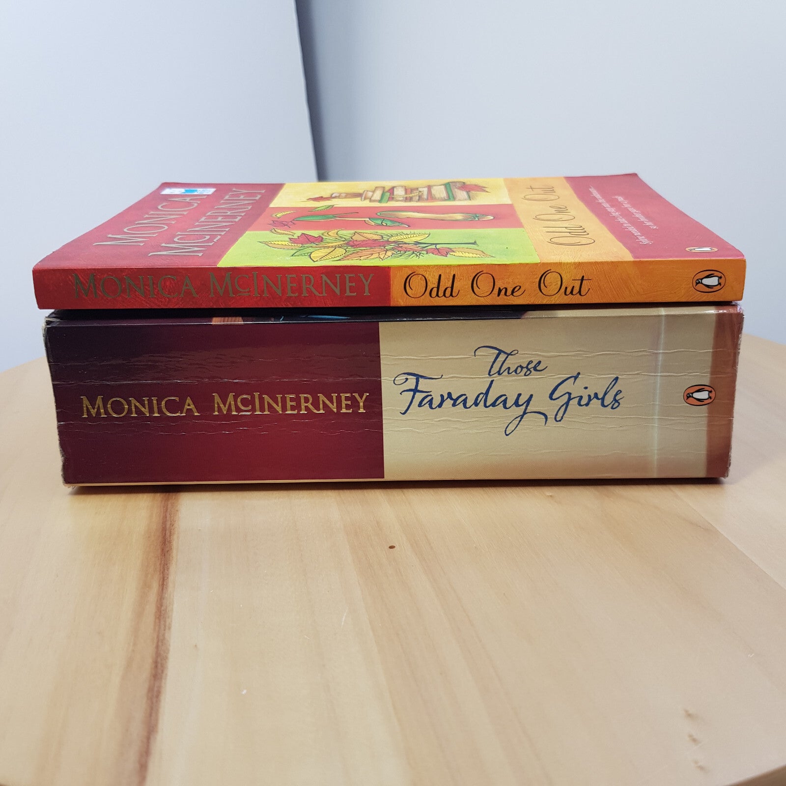 Those Faraday Girls & Odd one out by Monica McInerney - paperbacks