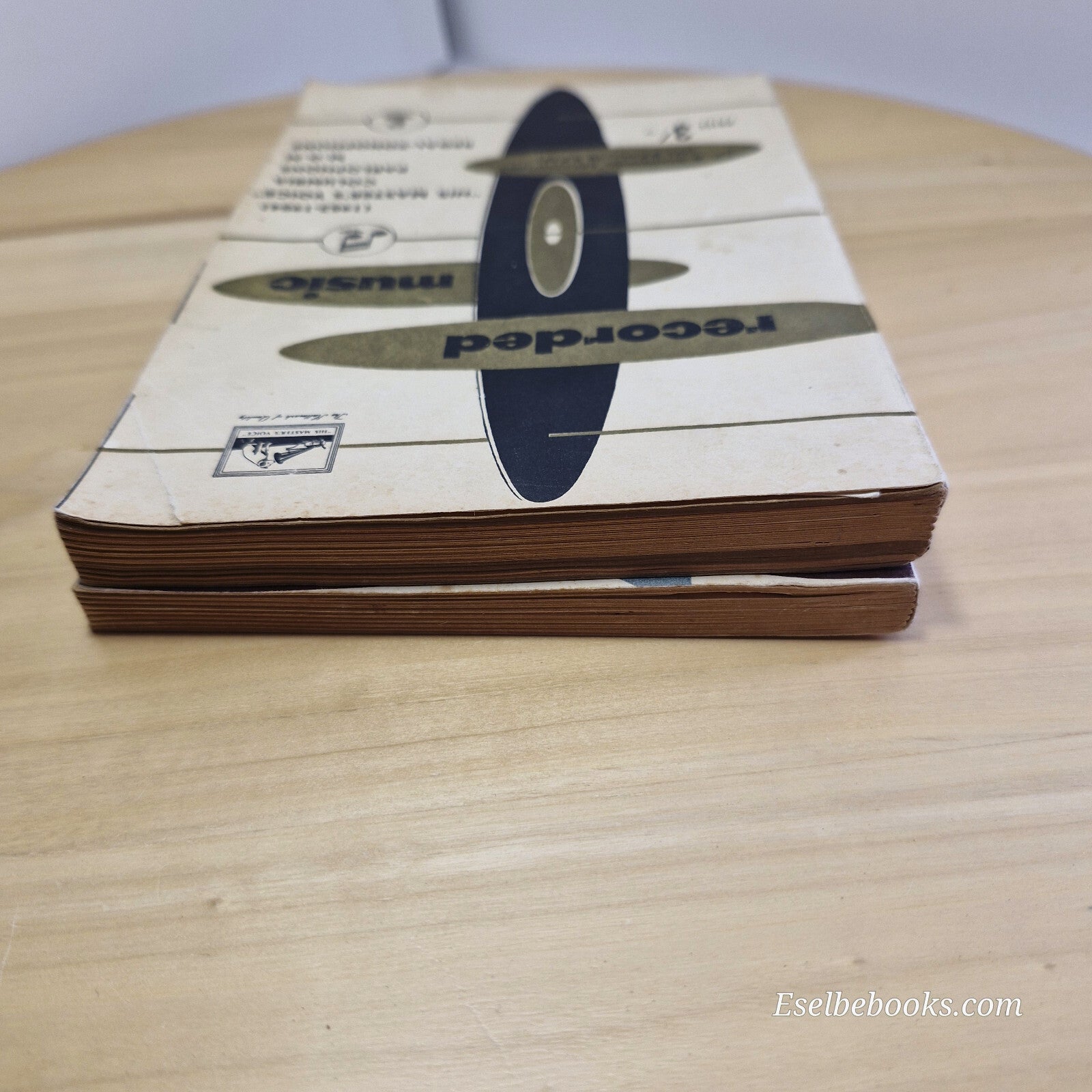 Catalogue of recorded music 1953 - 1954 & 1955 - 1956 - vintage paperbacks