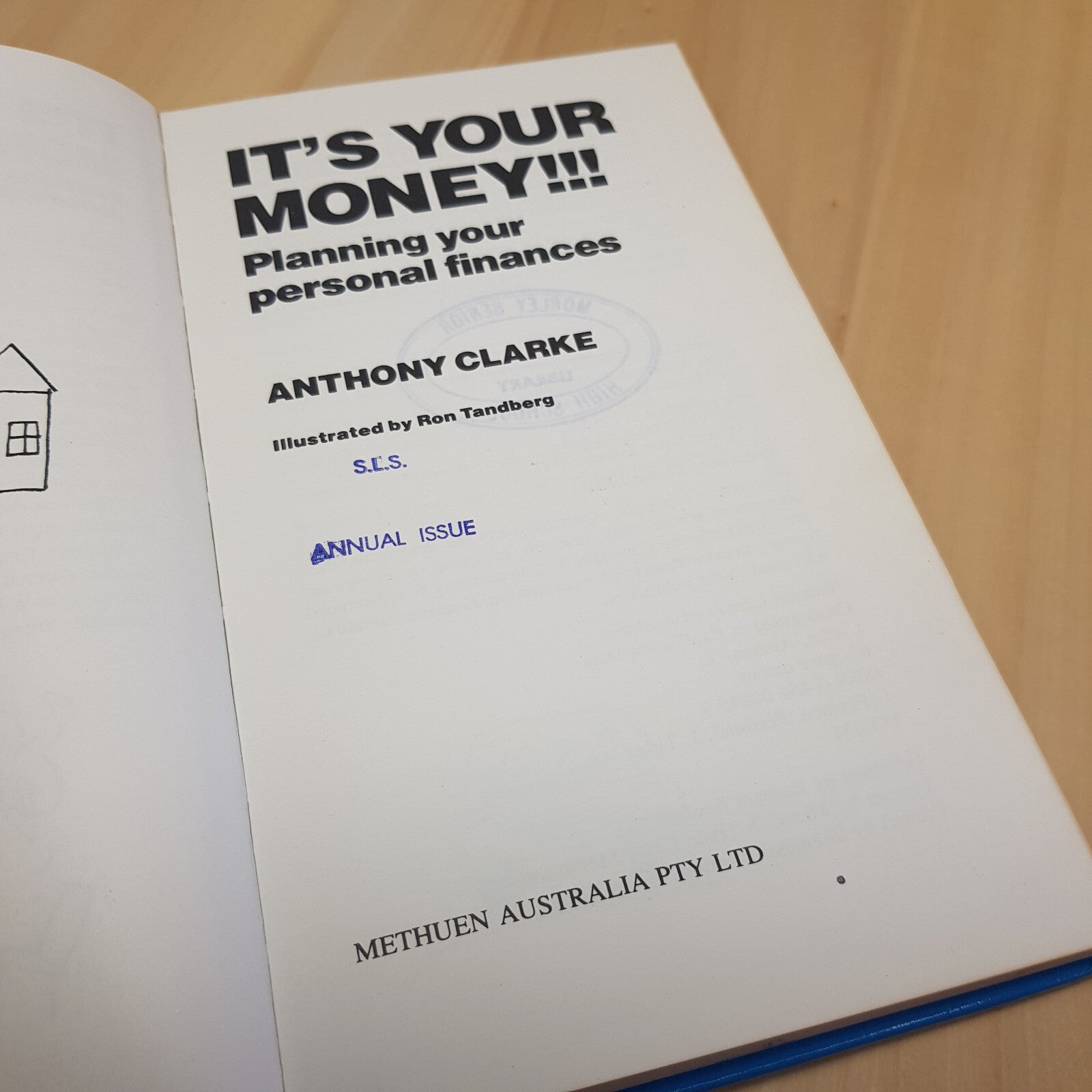 It's your money!!! Planning your personal finances by Anthony Clarke - vintag...