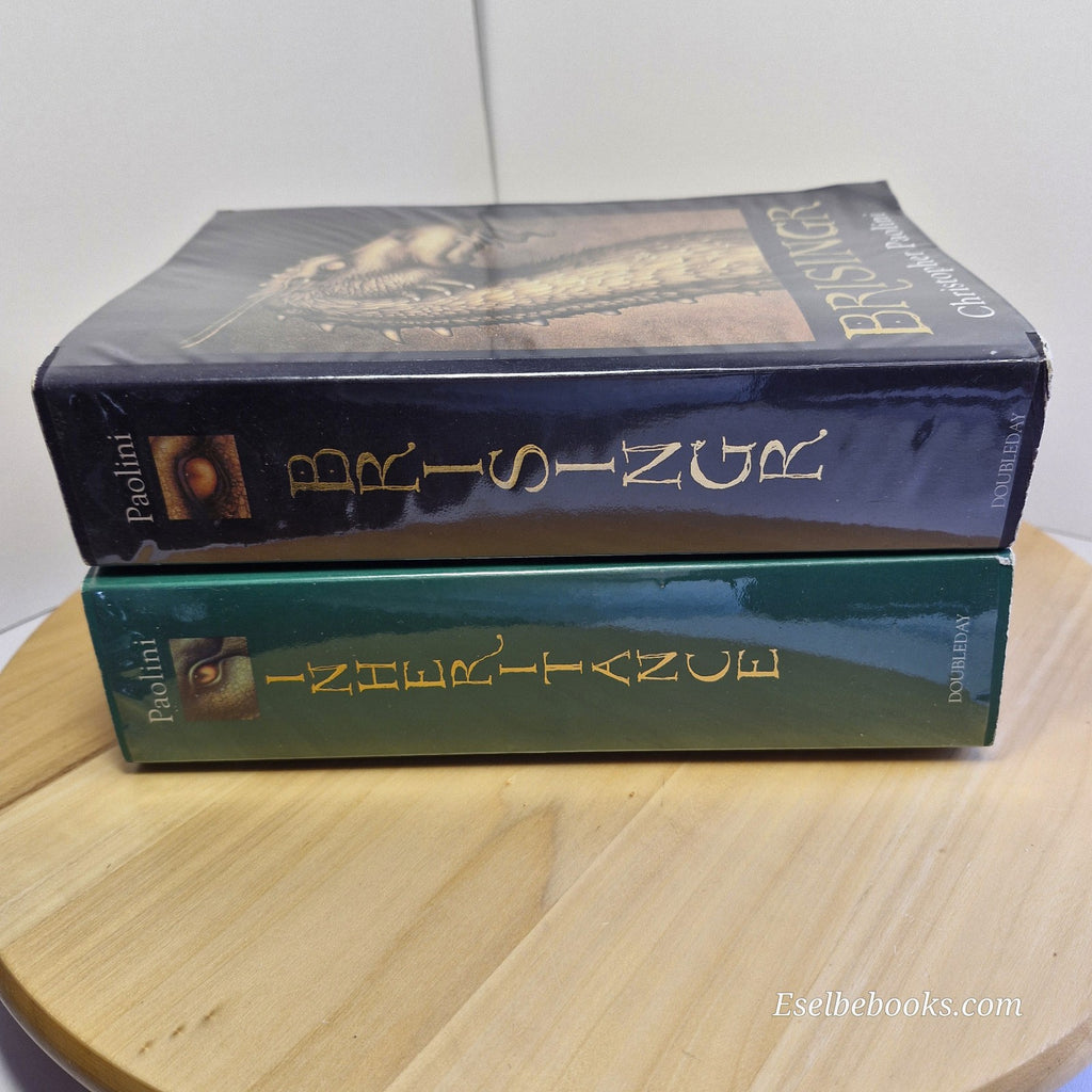 Inheritance & Brisingr by Christopher Paolini  - 2011 - paperbacks