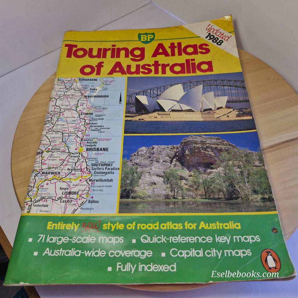Bundle 4 vintage Australian touring atlases - BP/Ampol/Reader's Digest/Dir Signs