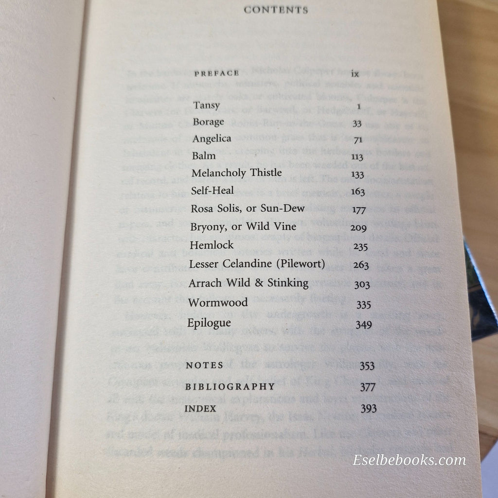 Culpeper's Medicine By Graeme Tobyn & The herbalist by Benjamin Woolley