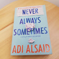 Never Always Sometimes By Adi Alsaid · 2015 - paperback