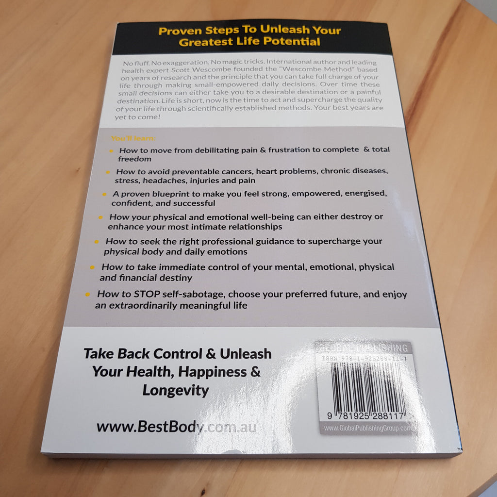 From Pain & Injury to Healthy & Happy Using the Breakthrough "Wescombe Method...