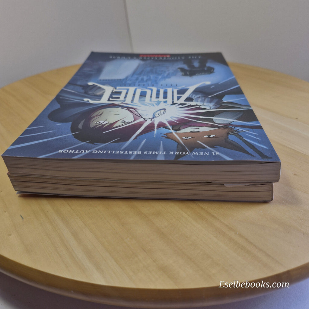 Amulet books 2 and 3 by Kazu Kibuishi - paperbacks