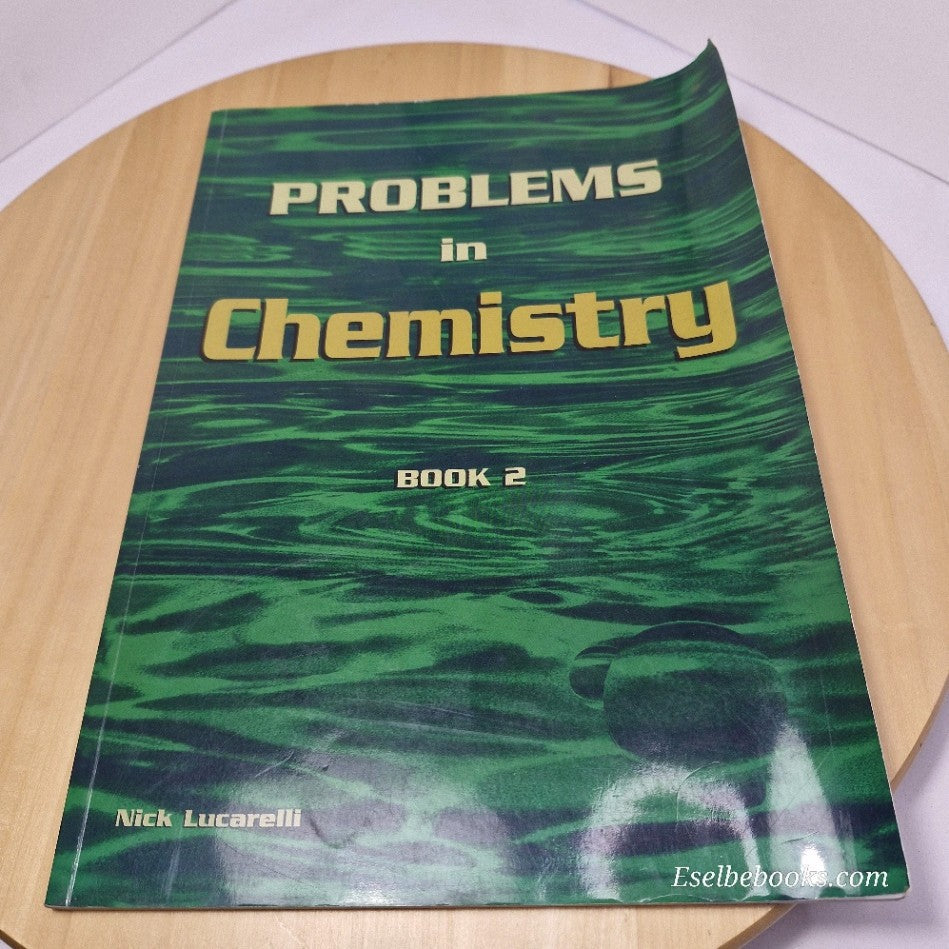 2 chemistry problems/solutions textbooks - paperbacks