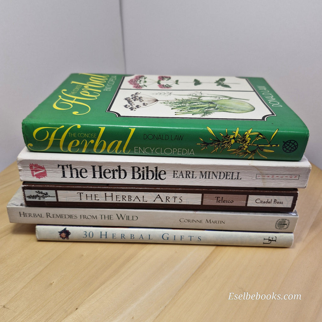 Various herbal health guides/dictionaries - buy 2 or more for discount @ 22/6/25