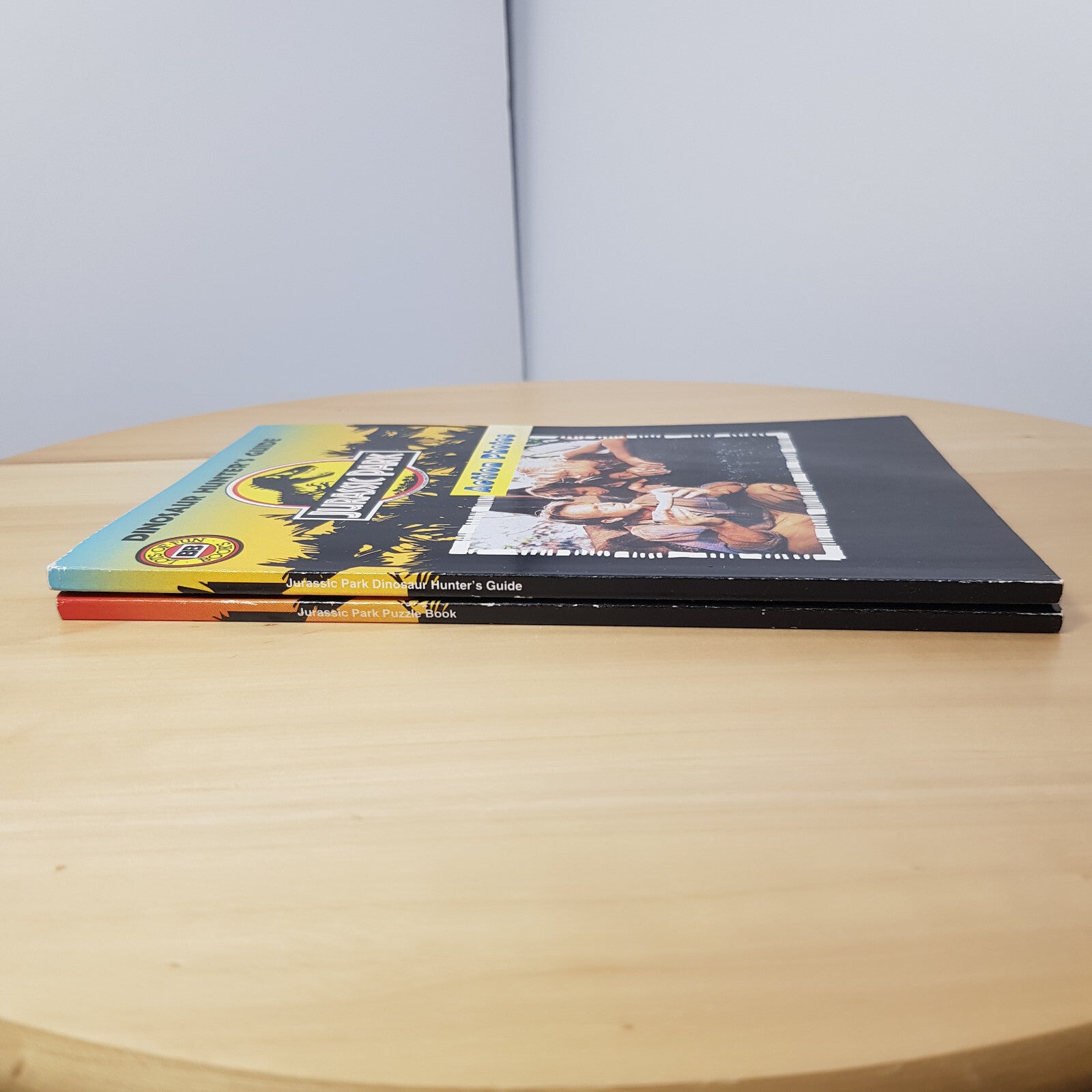 Official Jurassic Park Movie tie-in books: Dinosaur Hunter's Guide and Puzzle...