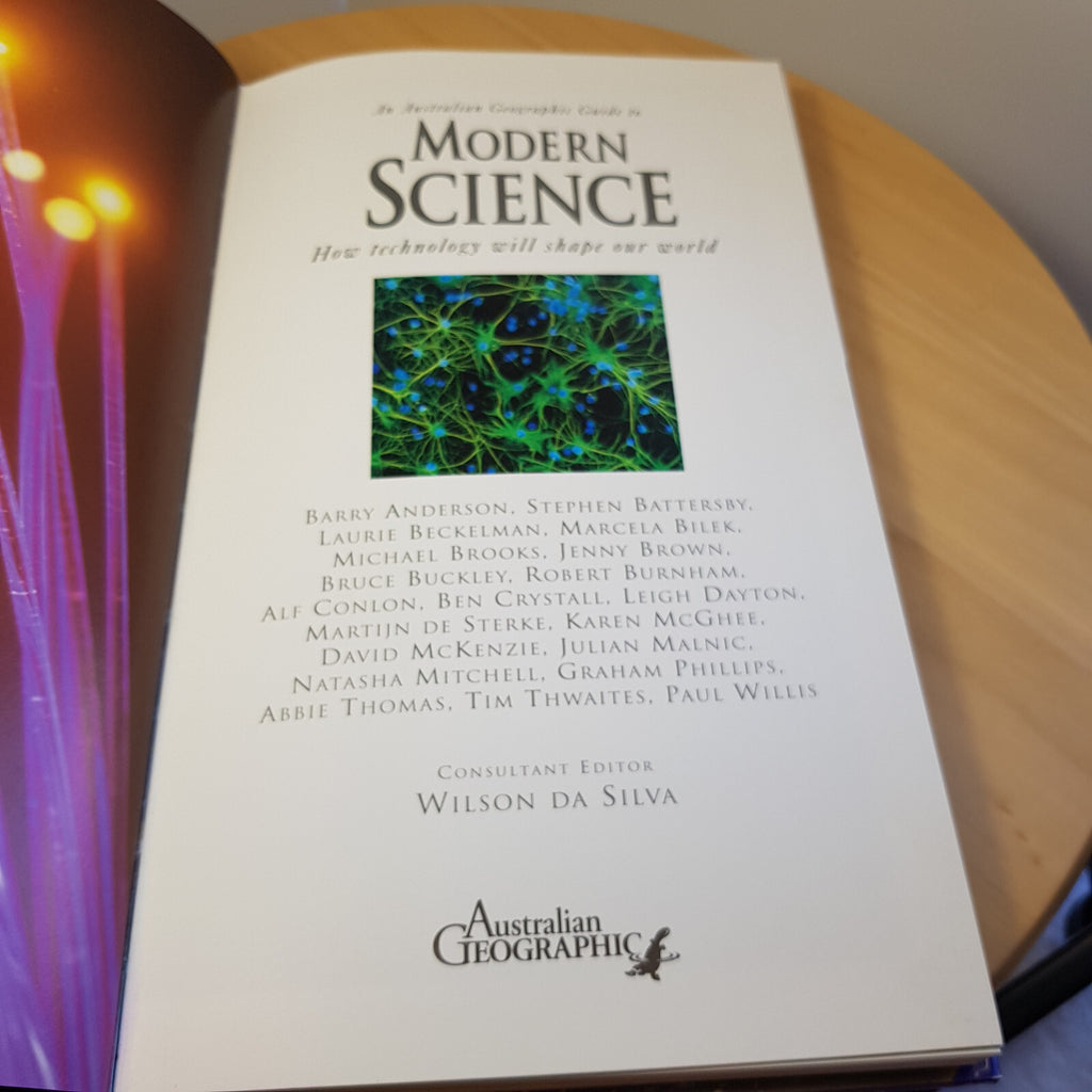 Science: An Australian Geographic Guide to Modern Science - 2002 - hardback w...