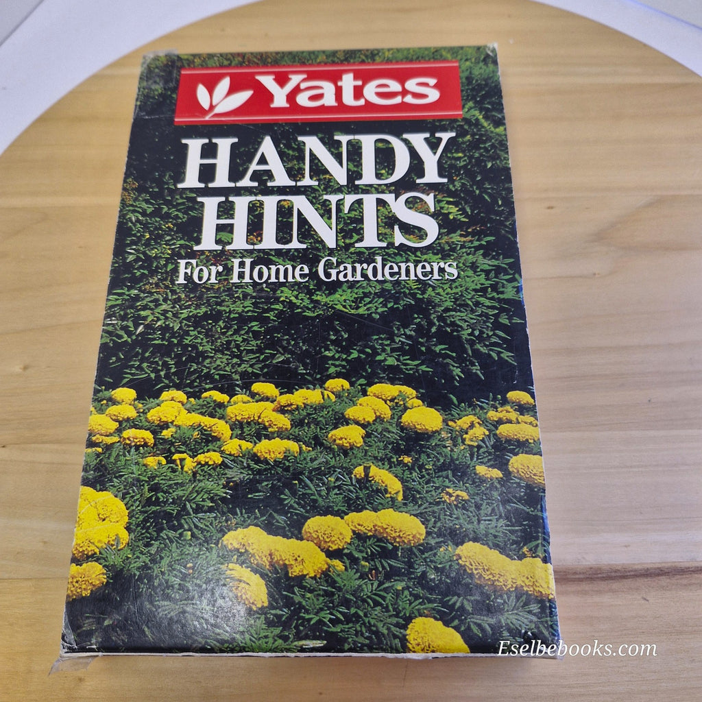 Yates Garden Guide & Yates Handy Hints Australian Gardening Plants - paperbacks