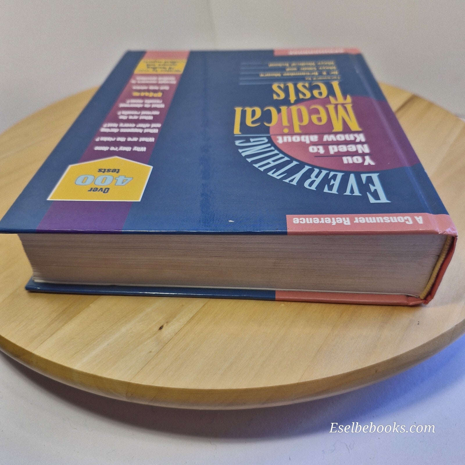 Health: Everything You Need to Know about Medical Tests 1996 - hardback