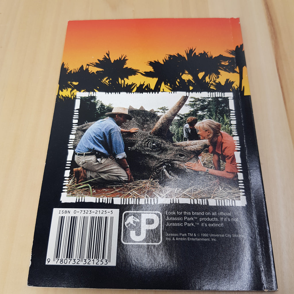 Official Jurassic Park Movie tie-in books: Dinosaur Hunter's Guide and Puzzle...