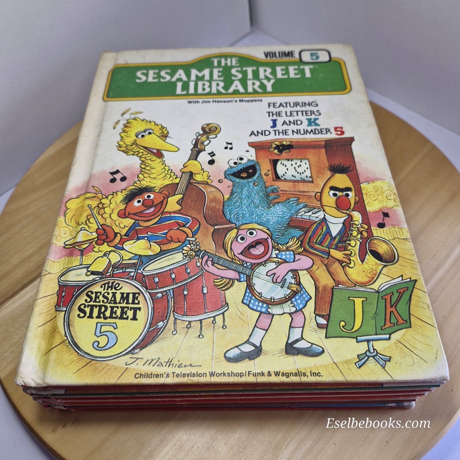 The Sesame Street Library books - buy 2 or more for discount - vintage hardbacks