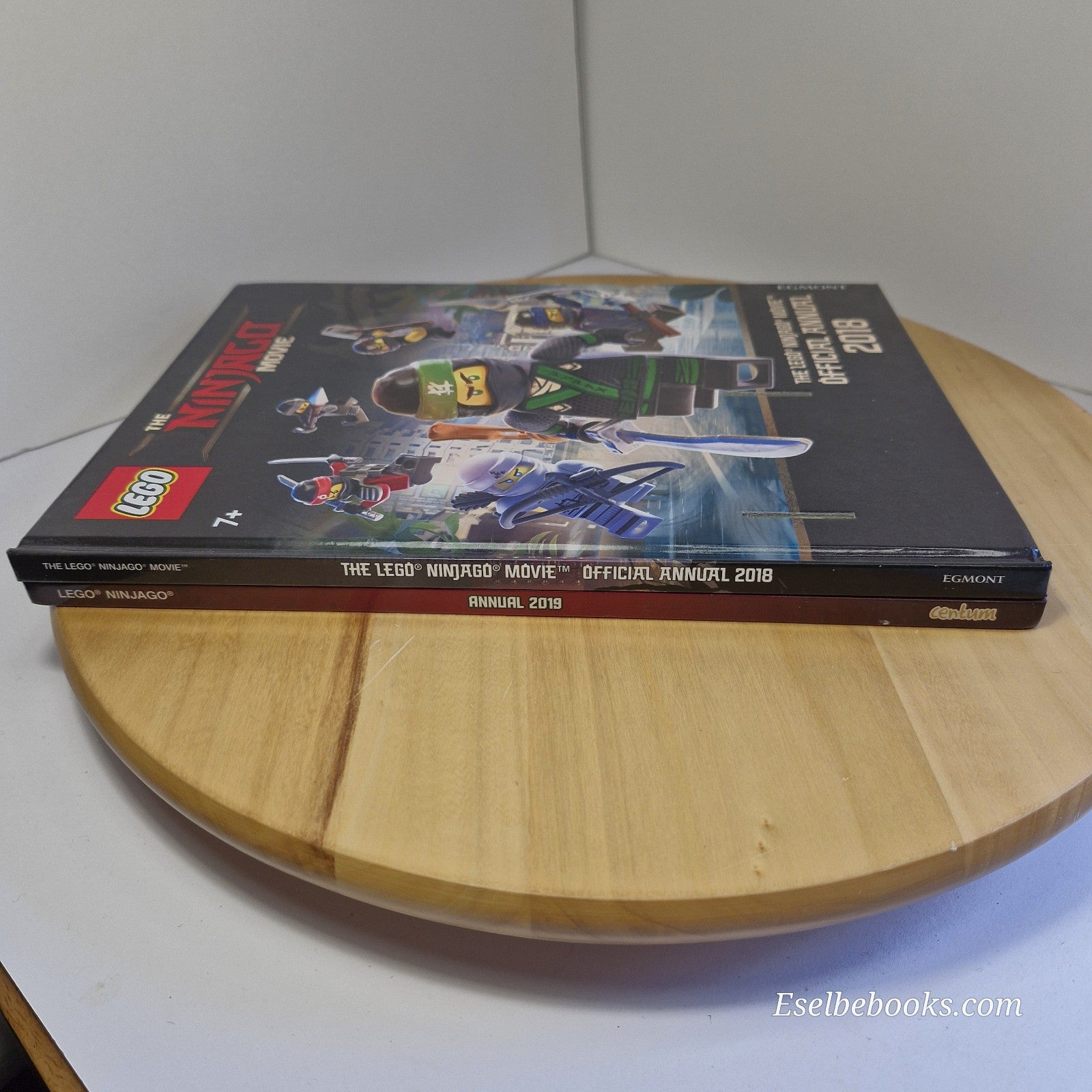 Lego Ninjago annuals 2018 & 2019 - hardbacks - NO mini figures