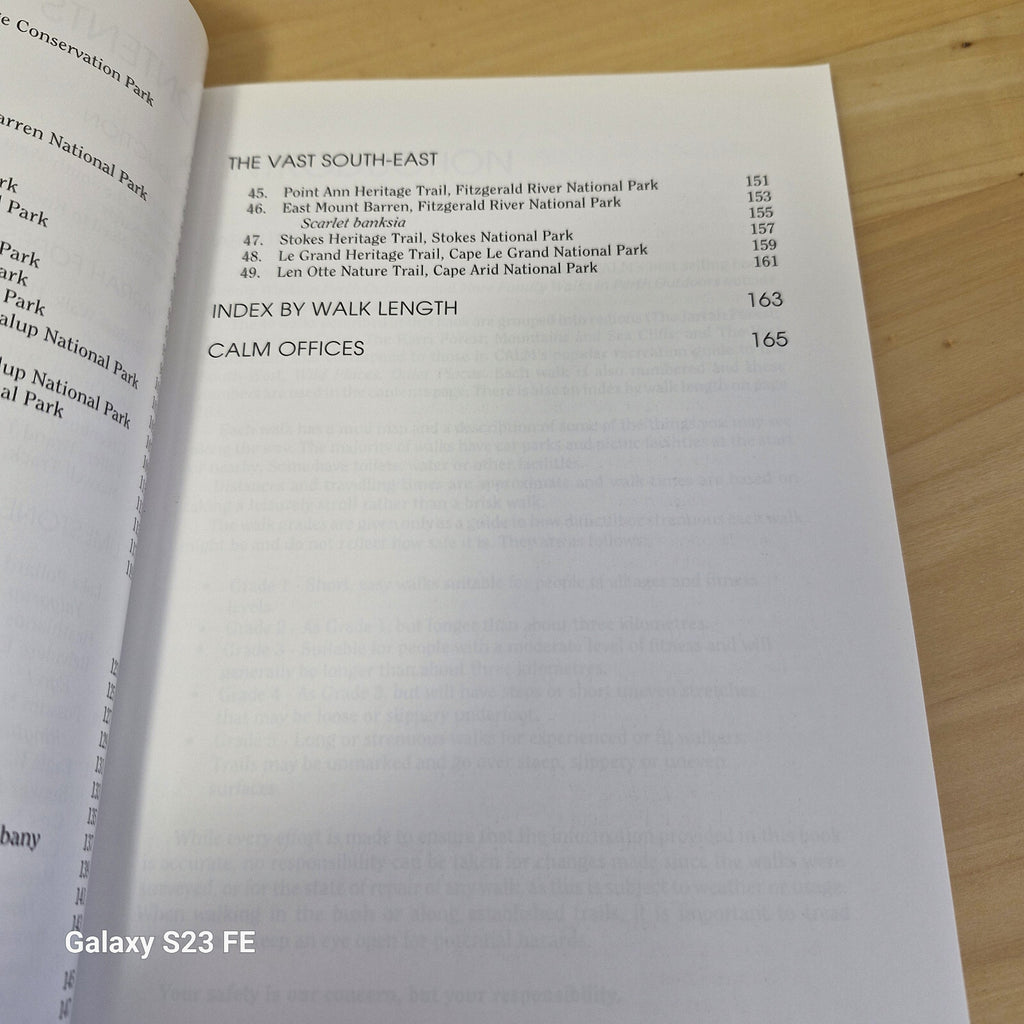 Bushwalks in the South-Western Australia by CALM - paperback