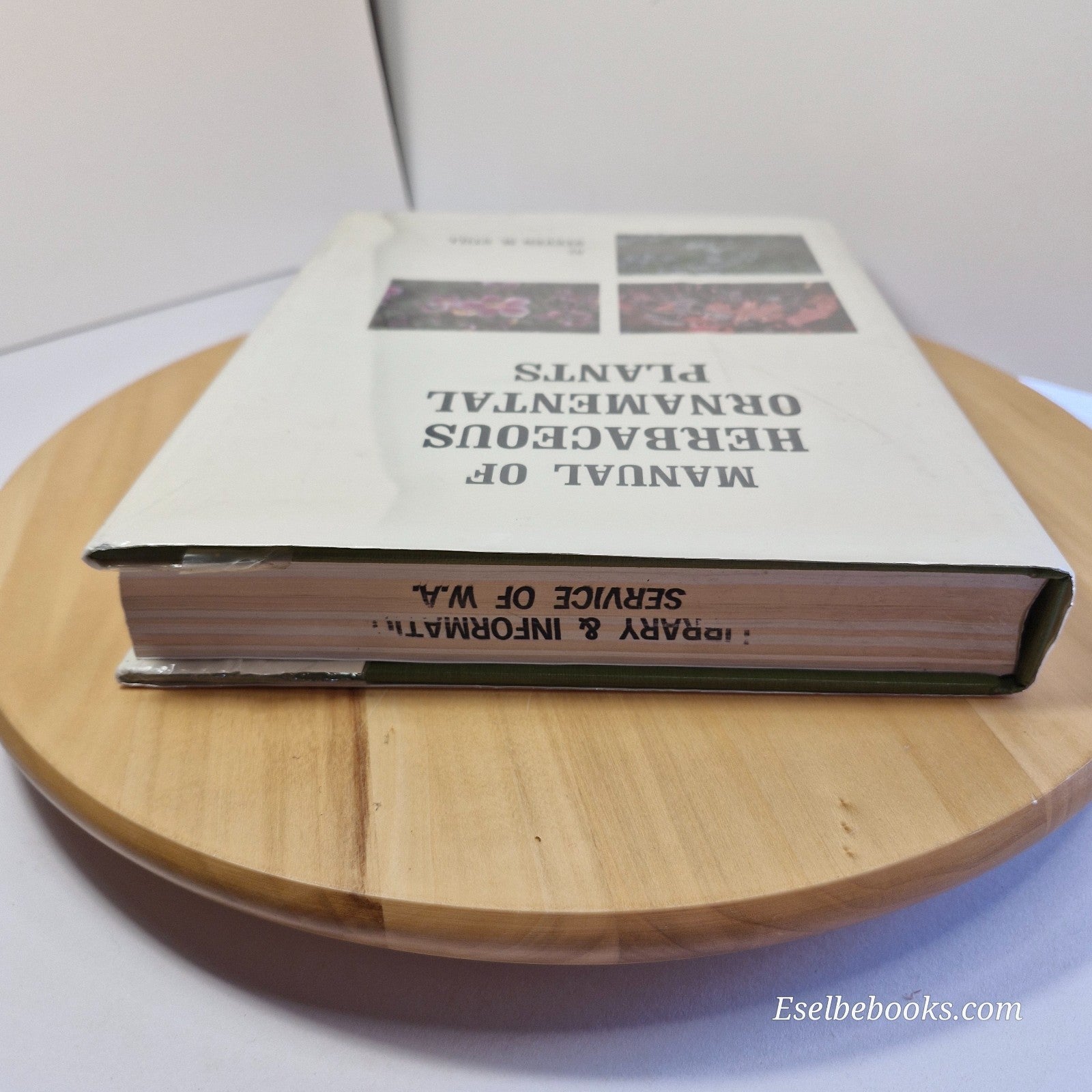 Manual of Herbaceous Ornamental Plants By Steven M. Still - large hardback