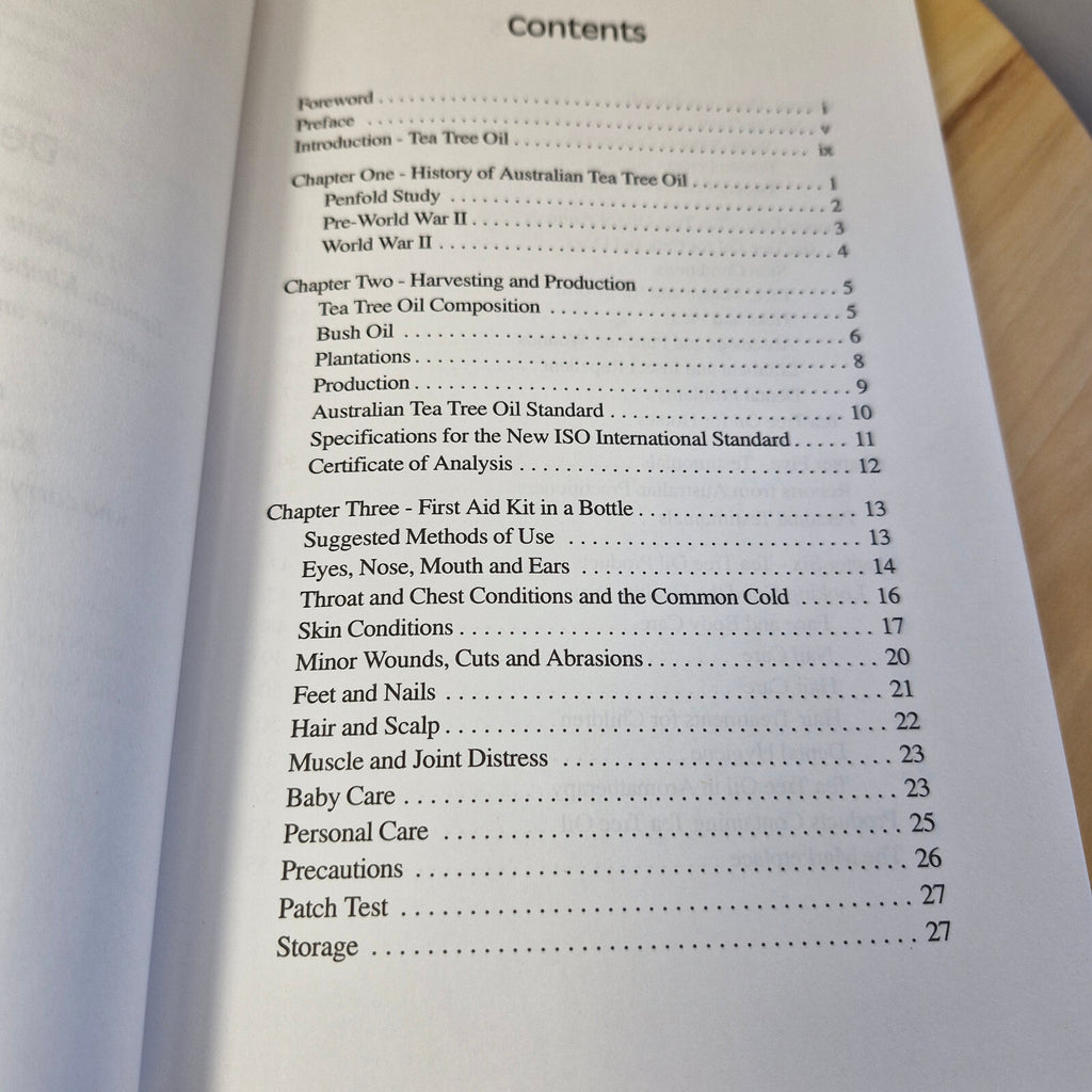 Health: Australian Tea Tree Oil Guide First Aid Kit in a Bottle By Cynthia B....