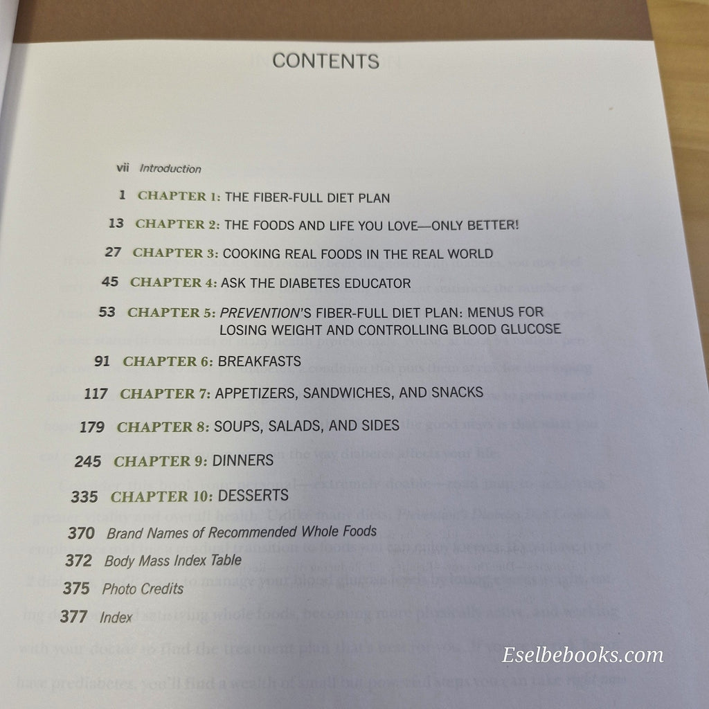 Prevention's Diabetes Diet Cookbook by Ann Fittante - Hardcover