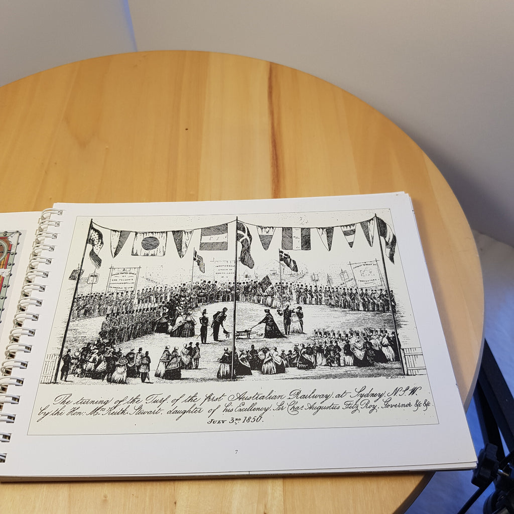 Desk diary - unused: Railways of Australia Their Place in Our History 1998 - ...