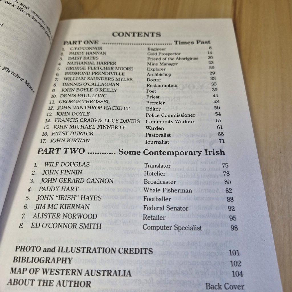 History: Irish Lives The Irish in Western Australia By Bernard Neary · 1987 -...