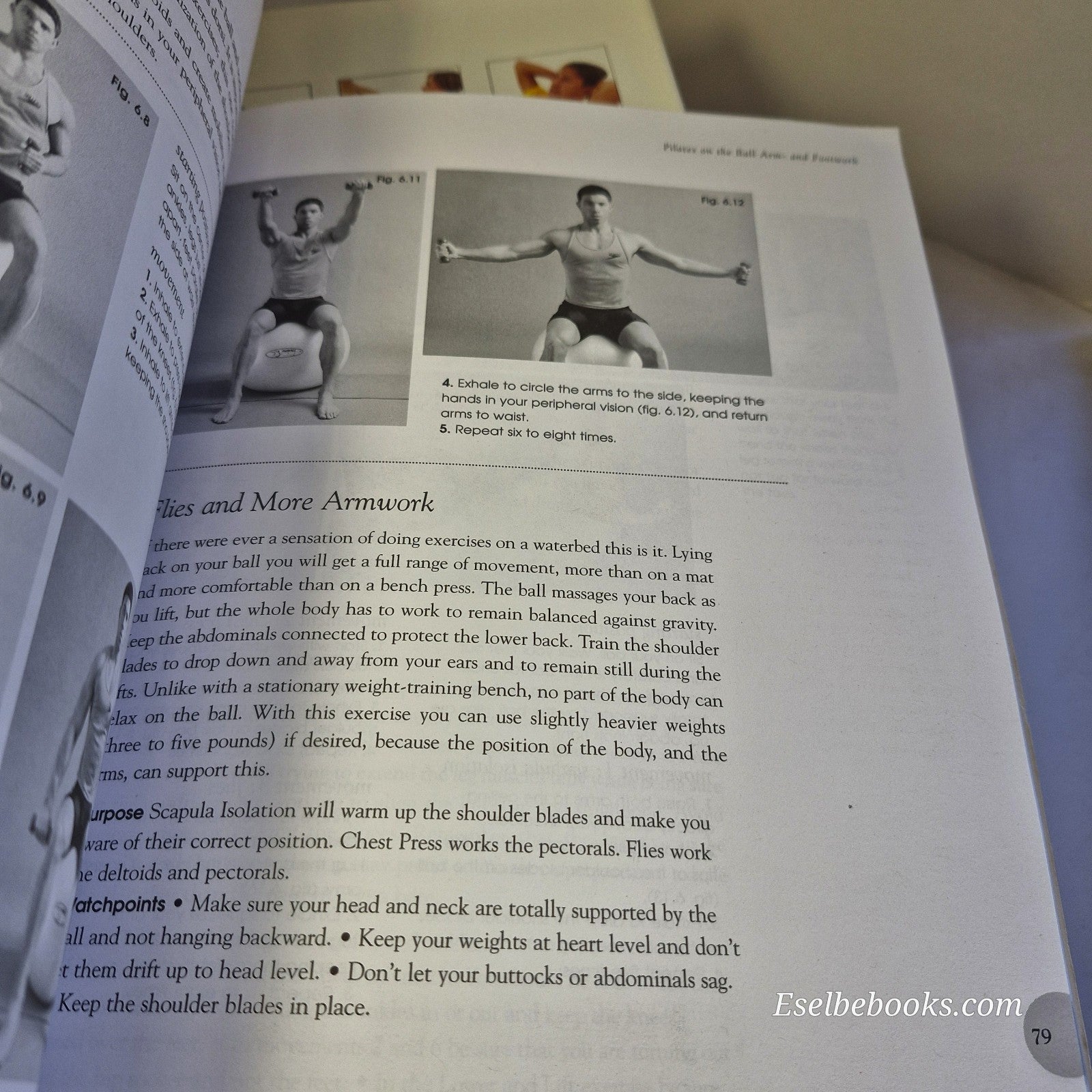 Colleen Craig Pilates on the Ball - includes DVD (untested) - paperback