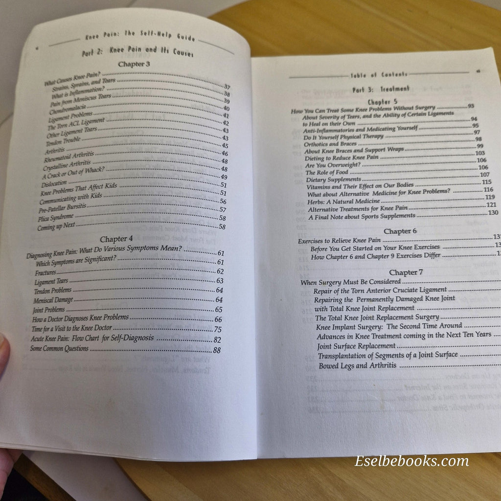 Knee Pain The Self-Help Guide By John Garrett, Bob Reznik · 2000 - paperback