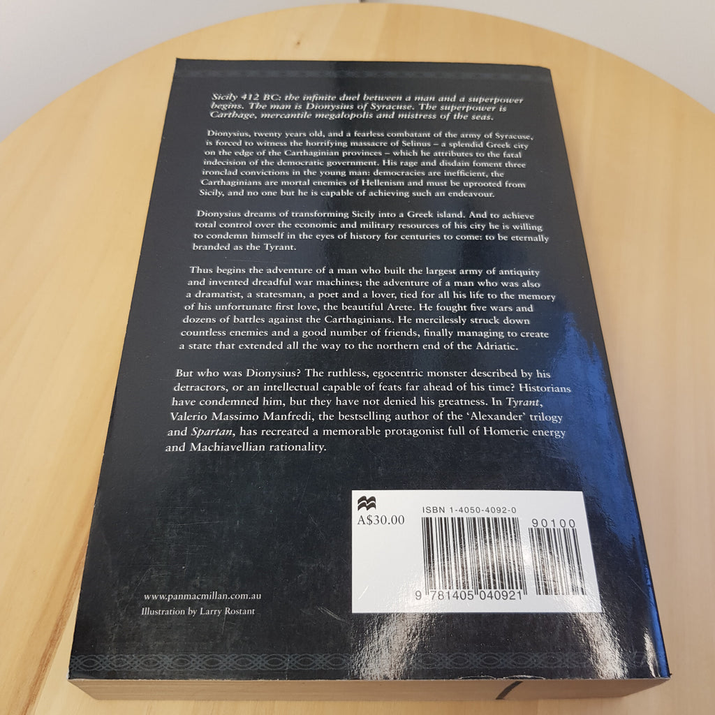 Tyrant By Valerio Manfredi · 2005 - large paperback