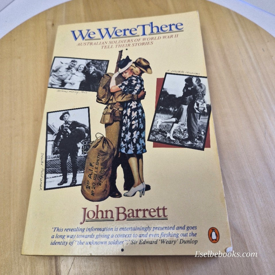 We Were There By John Barrett - Biography World War II - paperback