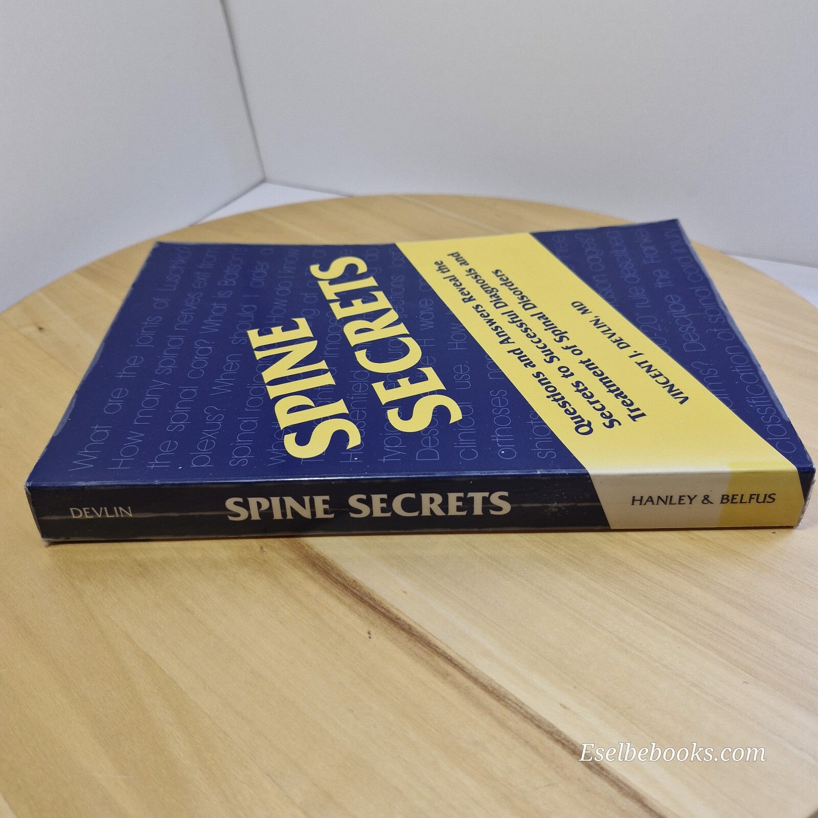 Spine Secrets By Vincent J. Devlin · 2003 - paperback