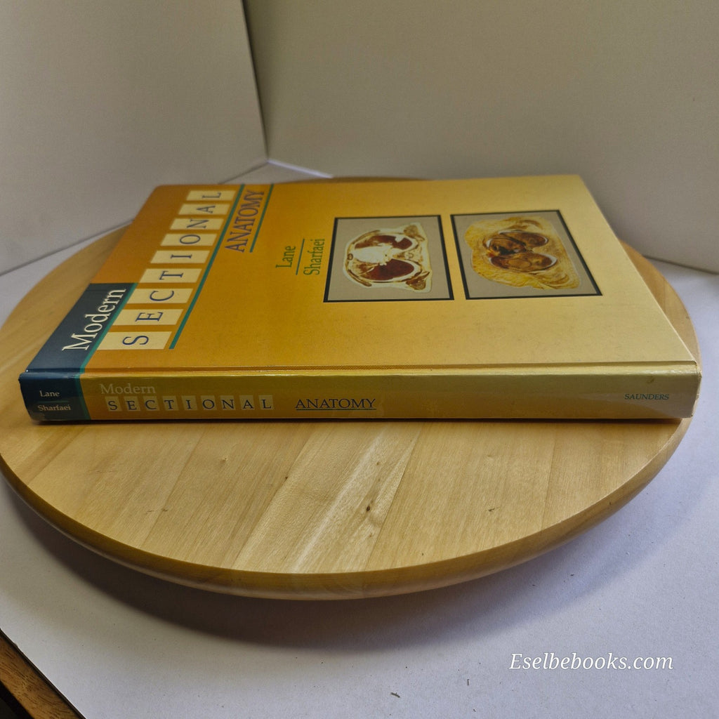 Modern Sectional Anatomy By Alexander Lane & Hossein Sharfaei · 1992 - hardback