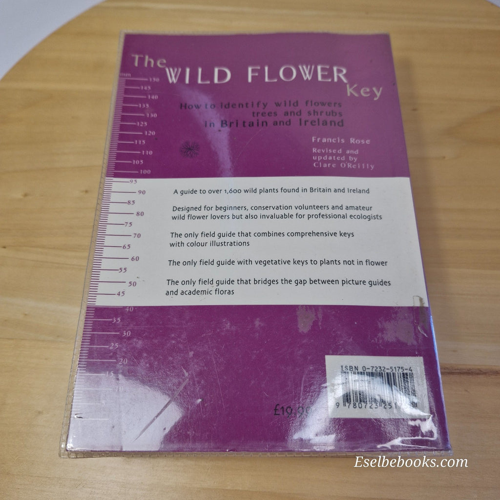 The Wild Flower Key by Francis Rose  and Clare O'Reilly - paperback