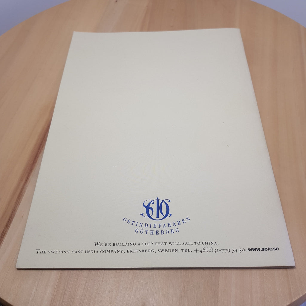 East Indiaman Gotheborg - 2005 anniversary programs
