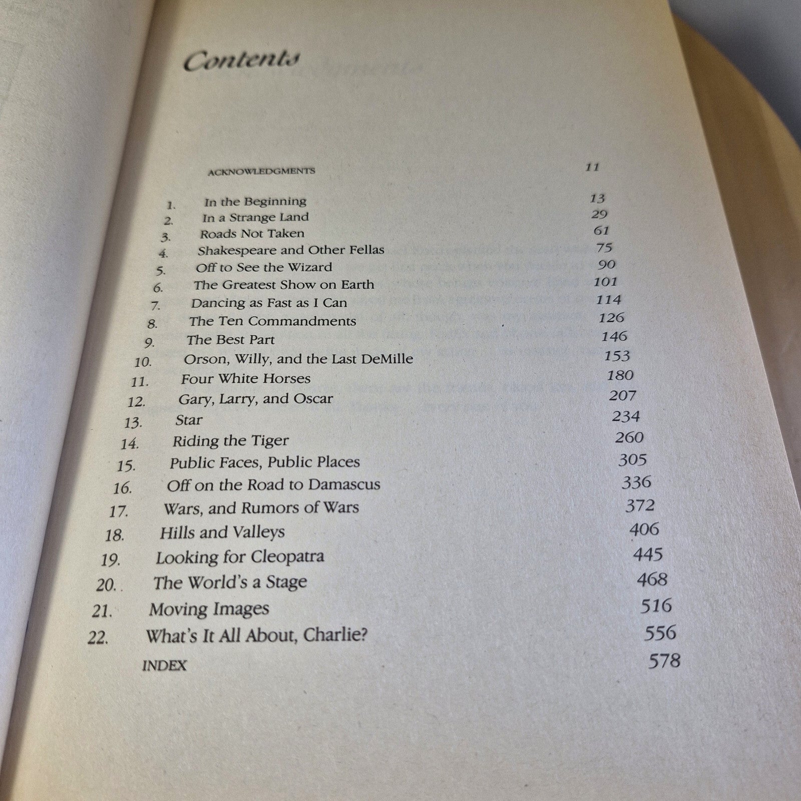 In the Arena An Autobiography By Charlton Heston · 1995 - hardback NO dust ja...