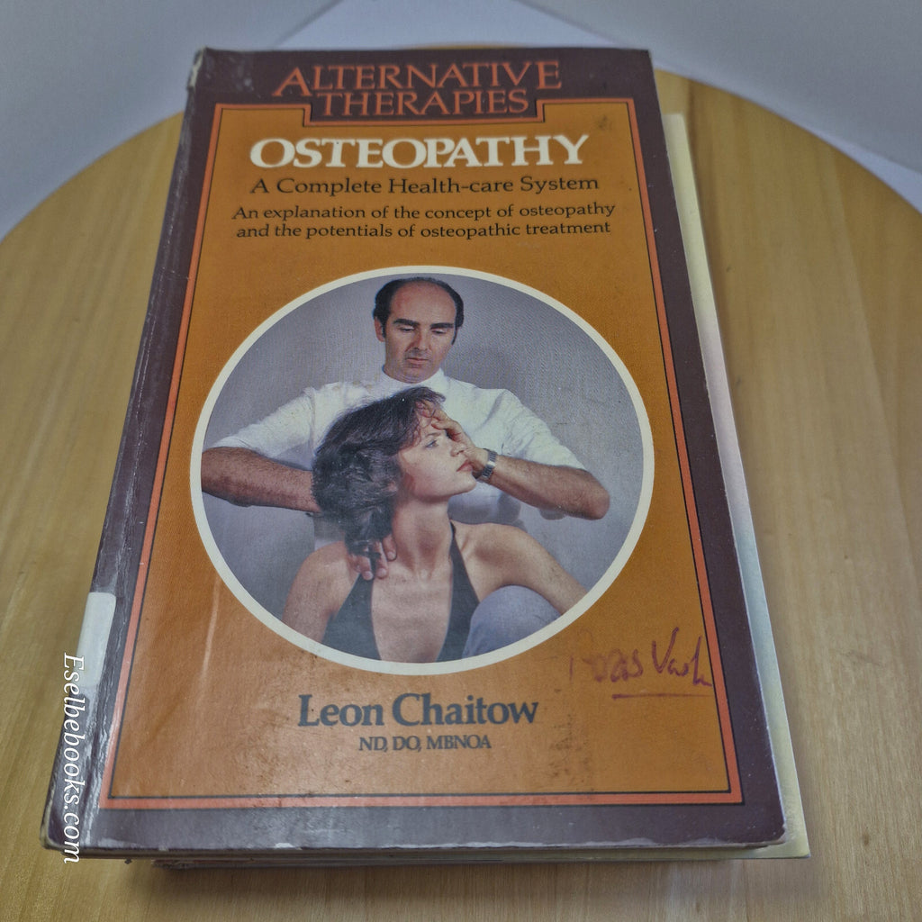 Various osteophathy (alternative health) guide books