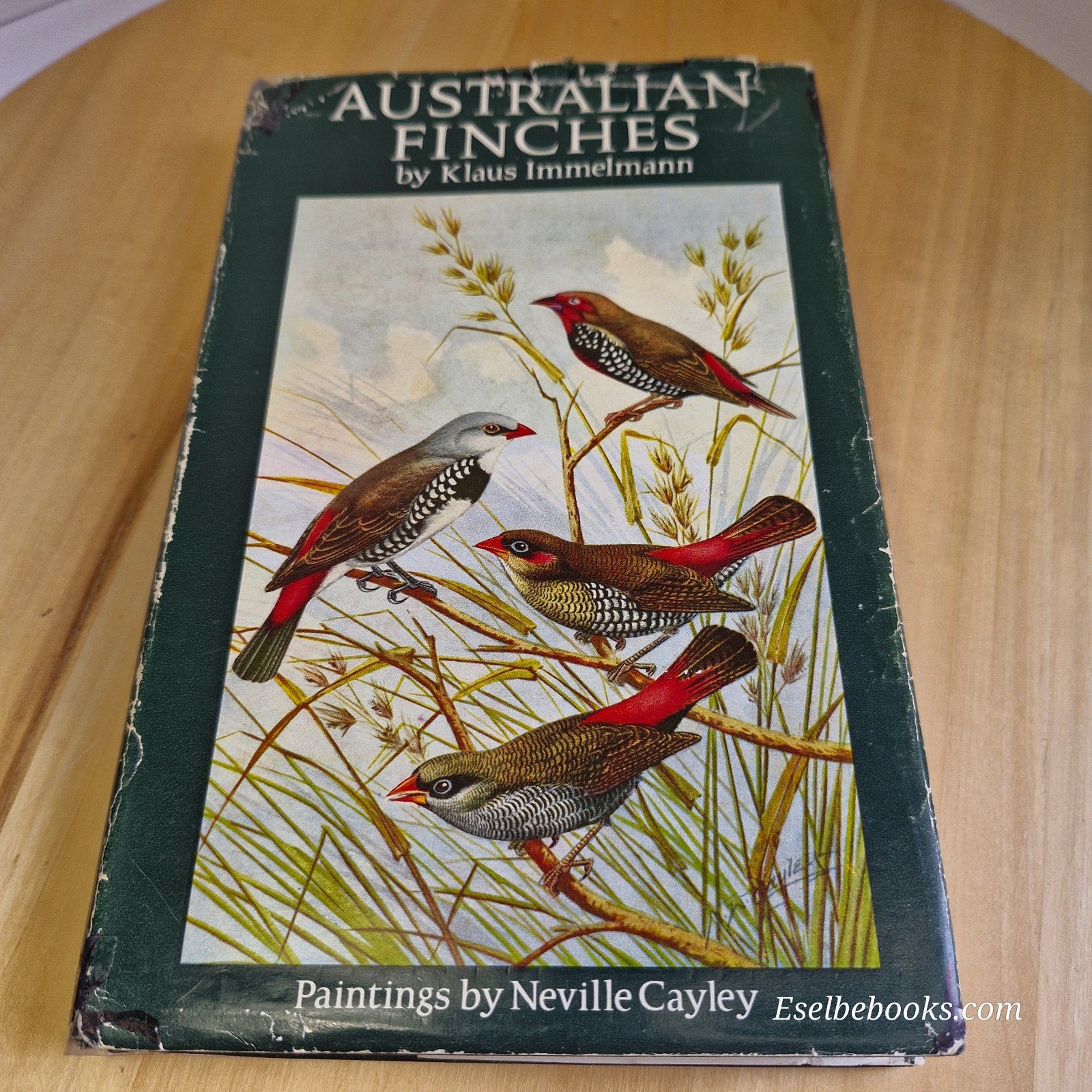 Australian Finches In Bush And Aviary by Klaus Immelmann - hardback - 1967