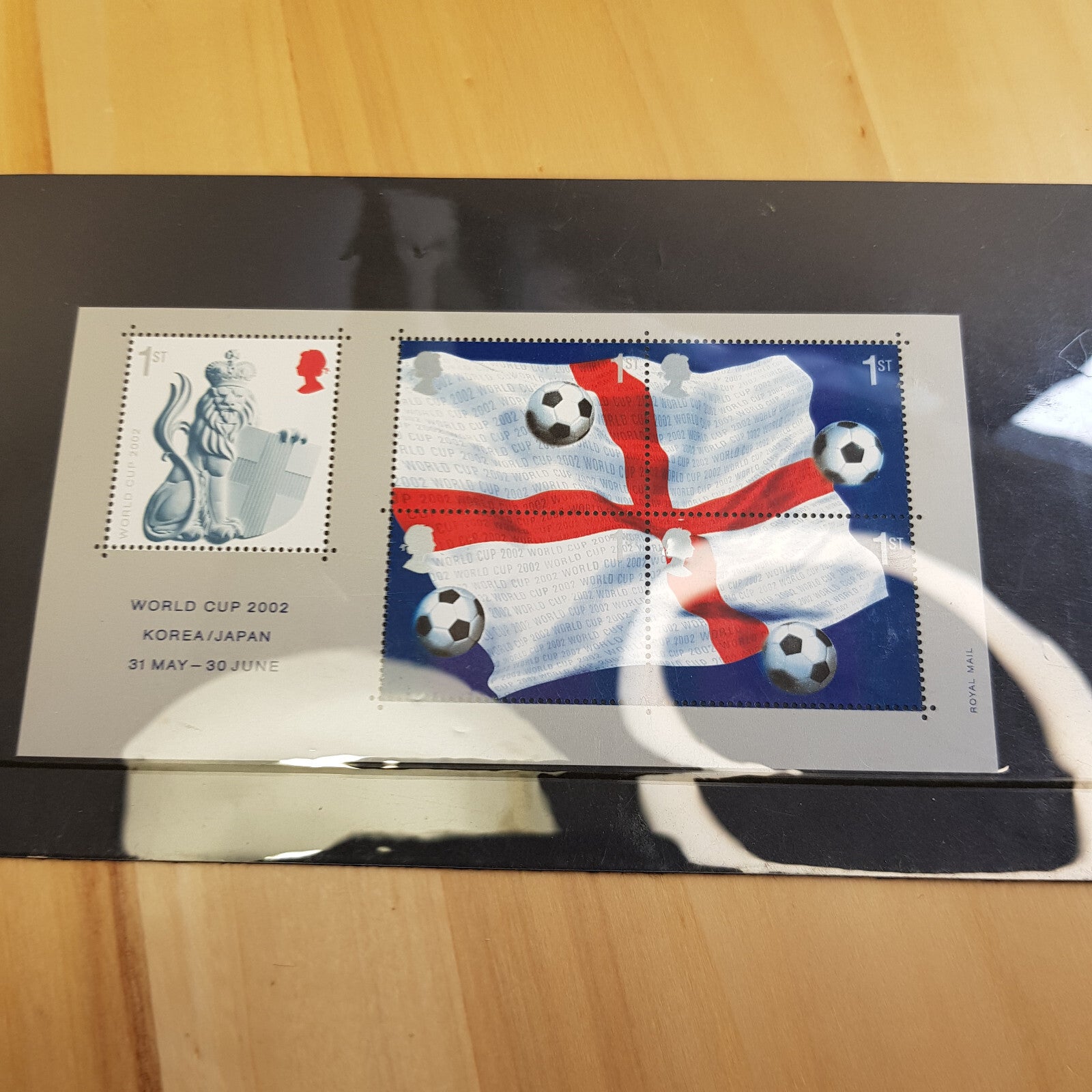 UK GB Royal Mail 2002 World Cup 2002 Korea/Japan set 4 stamps - unused