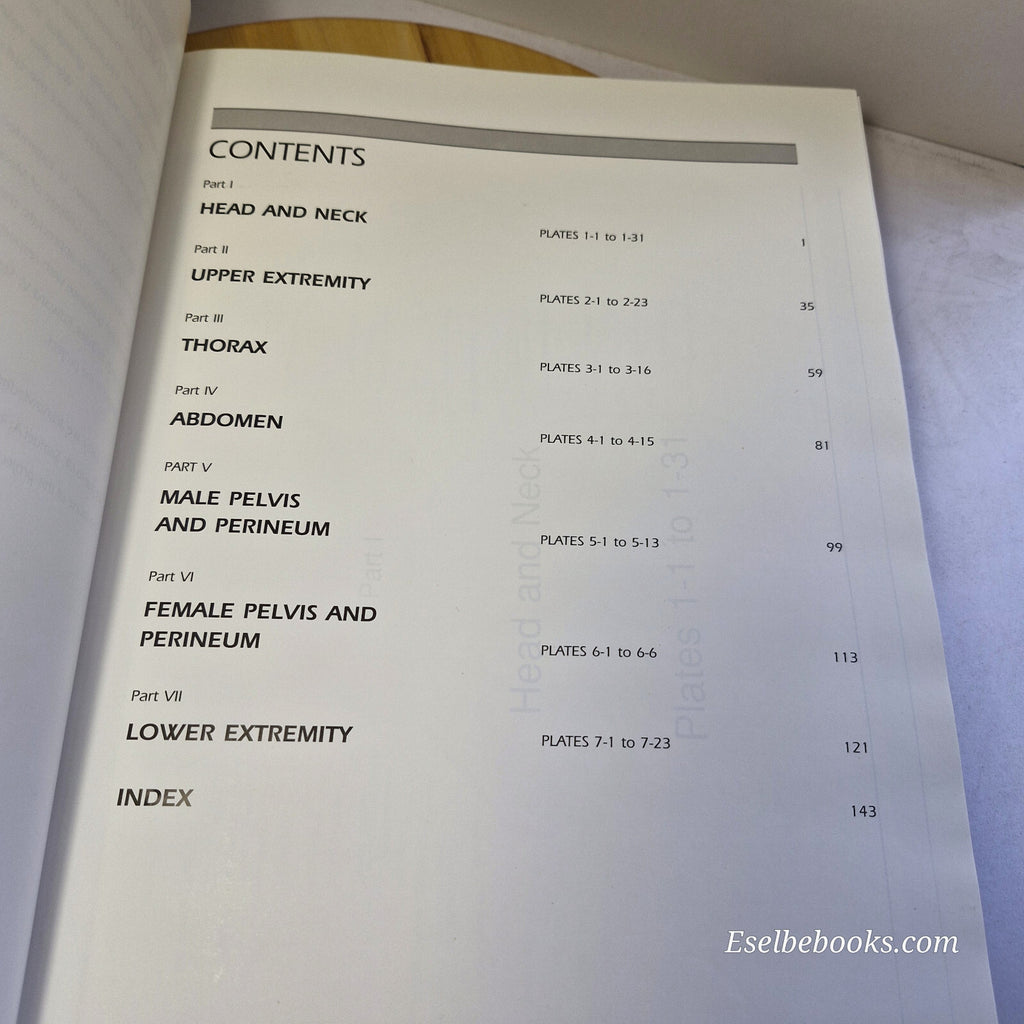The Visible Human Body An Atlas of Sectional Anatomy By Gunther von Hagens · ...
