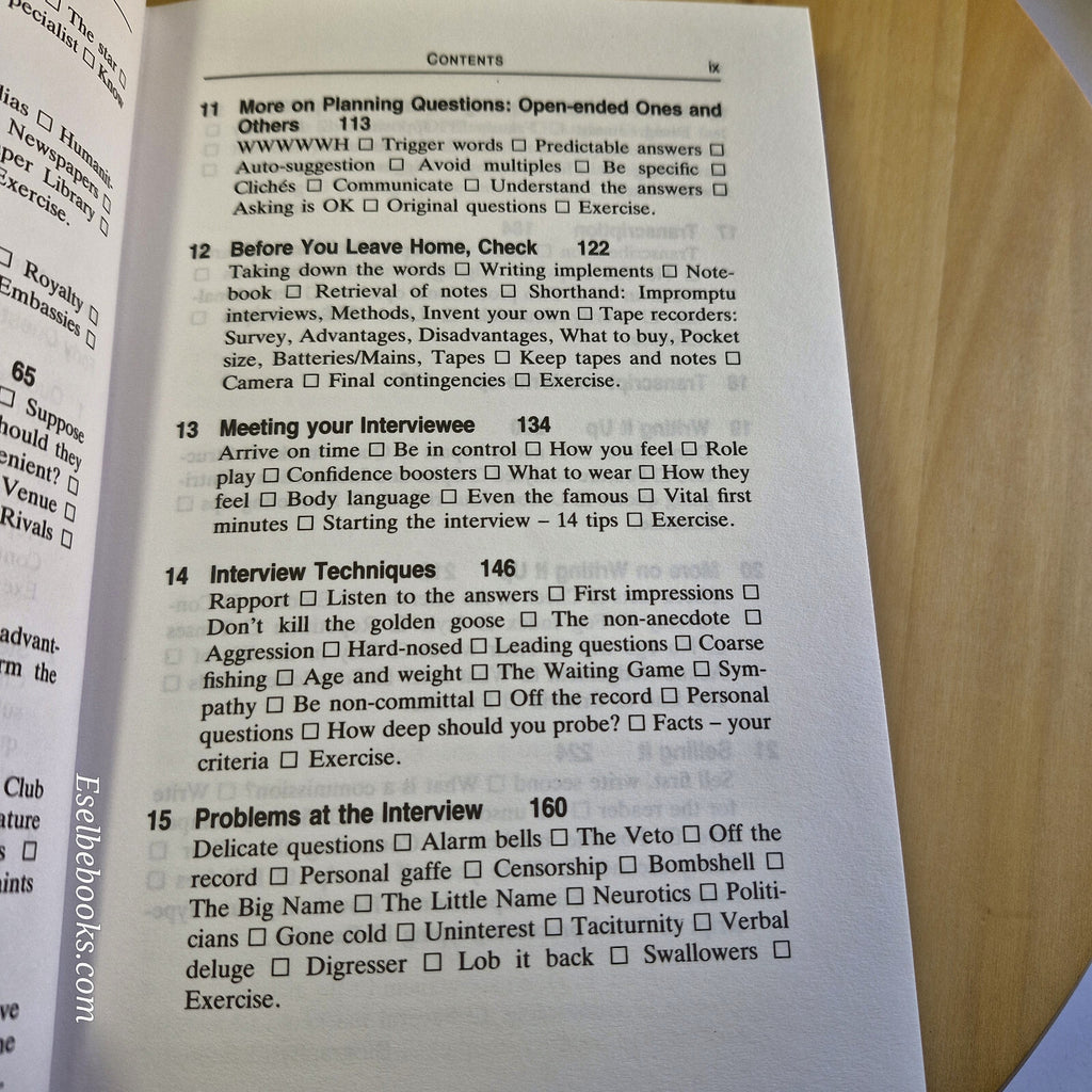 Interviewing for Journalists How to Research and Conduct Interviews You Can S...