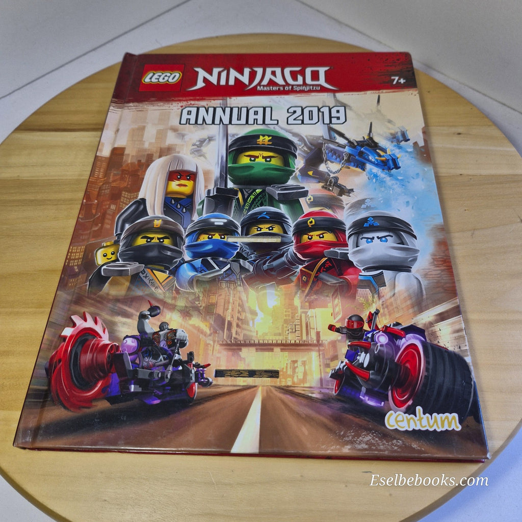 Lego Ninjago annuals 2018 & 2019 - hardbacks - NO mini figures