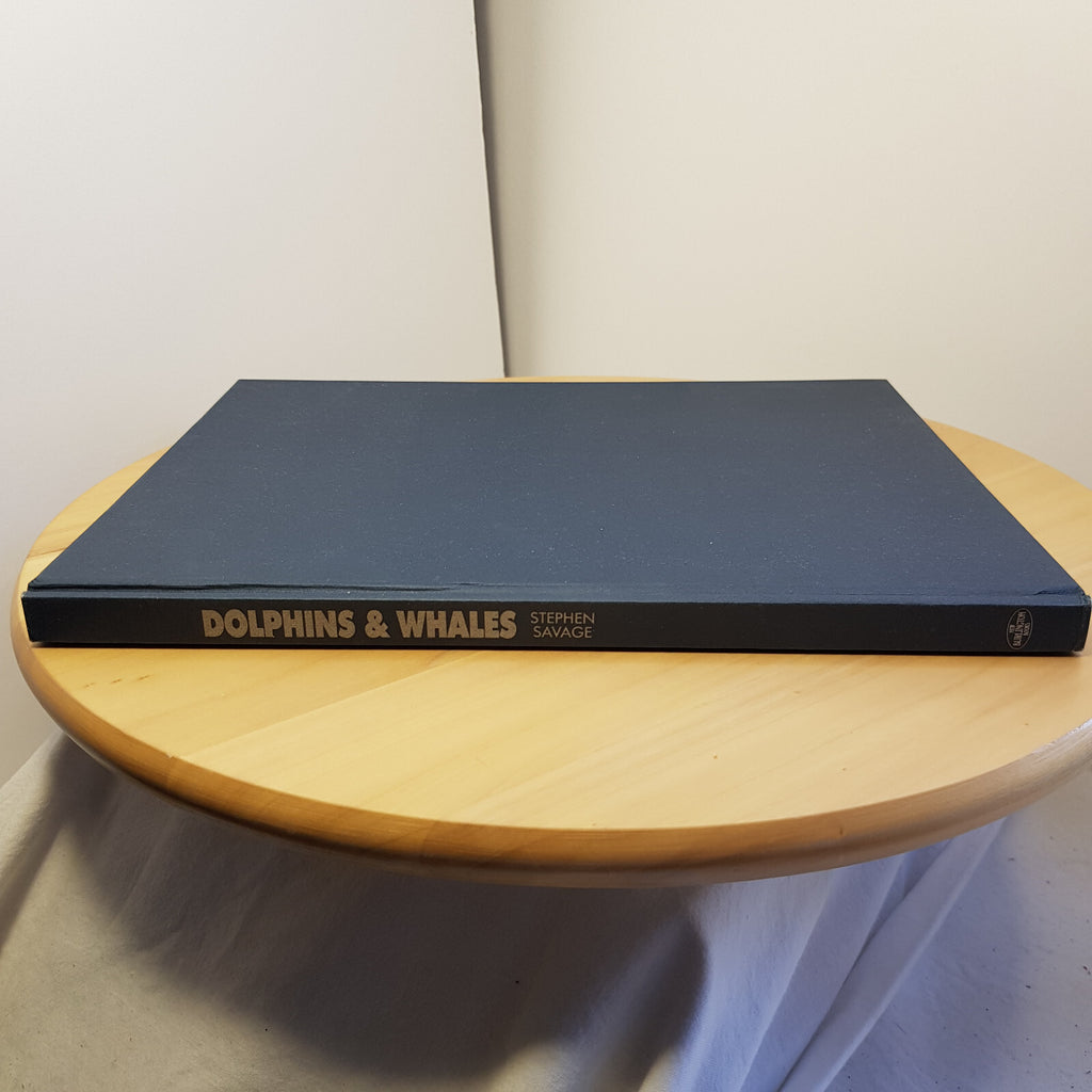 Dolphins and Whales By Stephen Savage · 1990 - hardback NO dust jacket