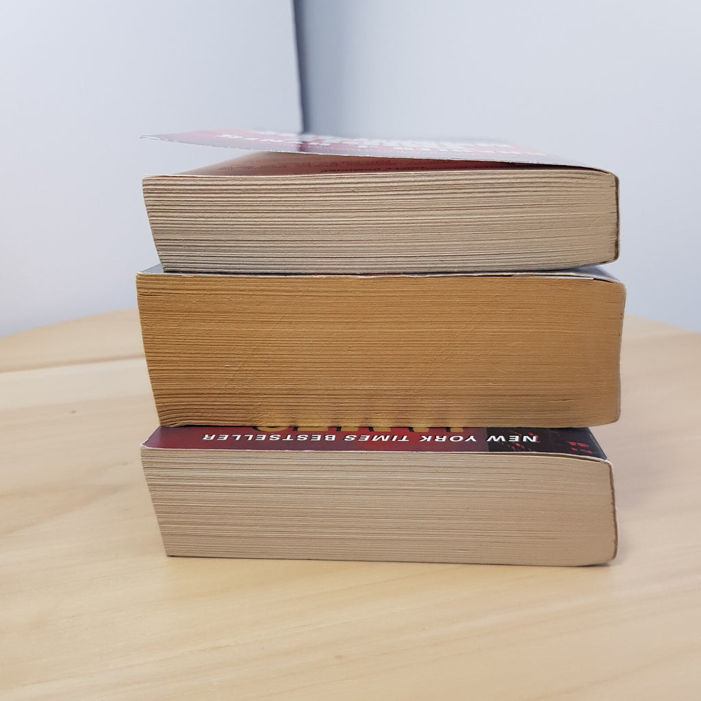 3 x crime thriller paperbacks - Need you now/Tropic of night/Triple homicide