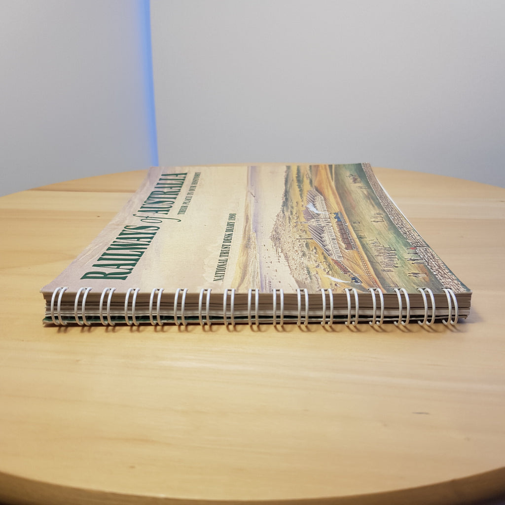 Desk diary - unused: Railways of Australia Their Place in Our History 1998 - ...