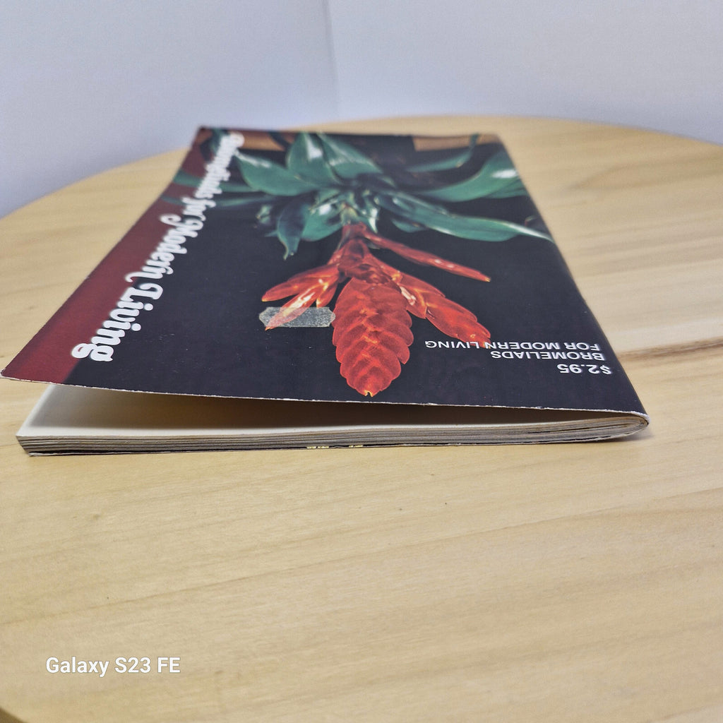 Flora: Bromeliads for Modern Living By Louis Wilson · 1977 - paperback