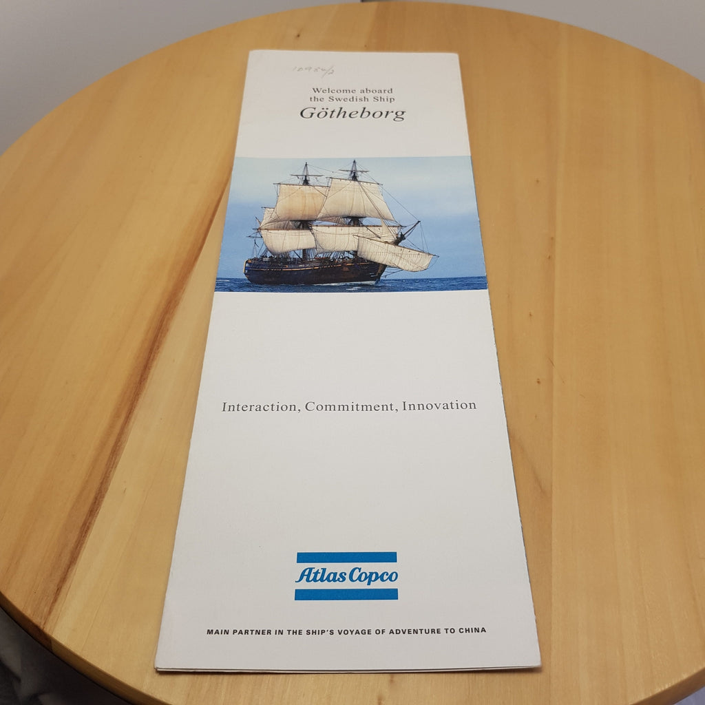 East Indiaman Gotheborg - 2005 anniversary programs