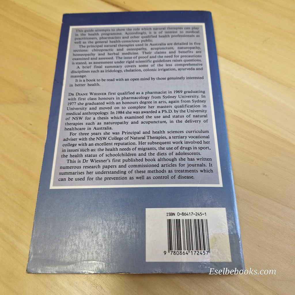 Alternative Medicine: a Guide for Patients and Health Professionals By Diane ...