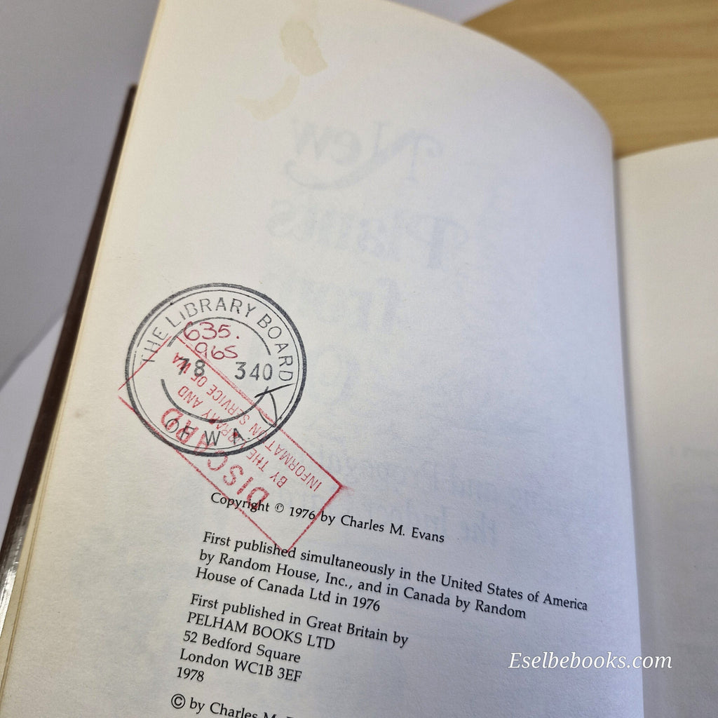 New Plants from Old Pruning and Propagating for the Indoor Gardener By Charle...