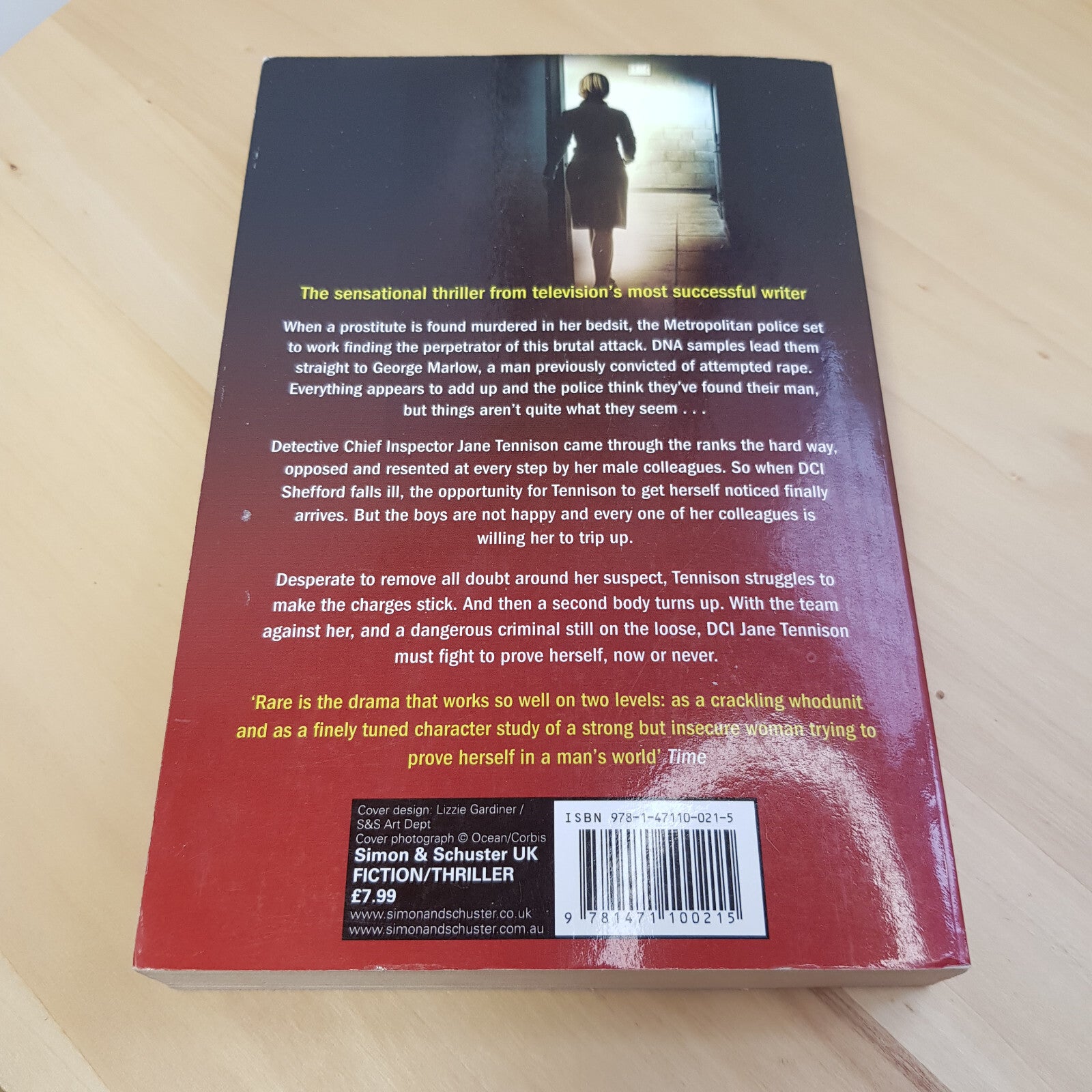 Prime Suspect By Lynda La Plante · 2012 - paperback