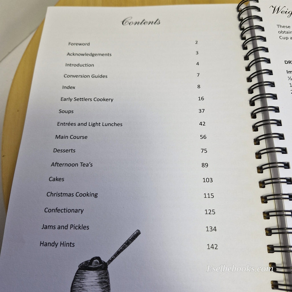 Out of the ashes recipe book by the Friends of Edenvale Inc - spiral paperback